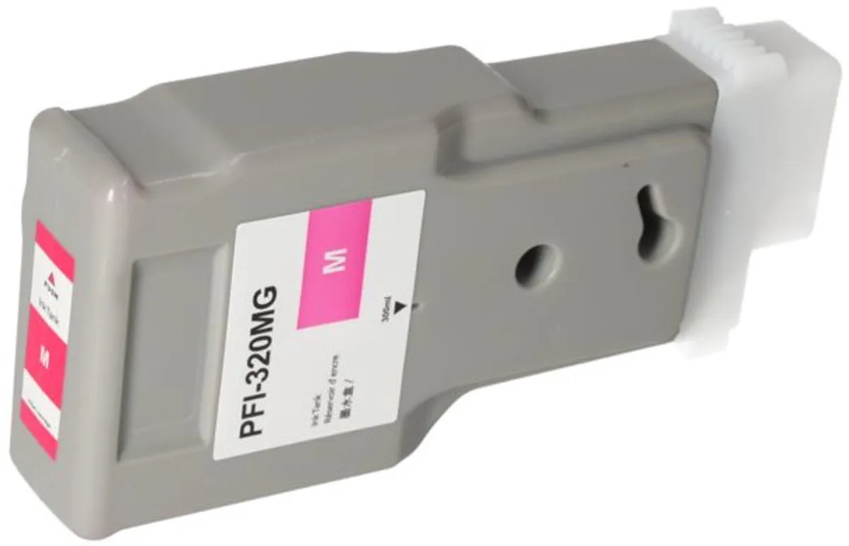 PrintAbout PFI-320M Inktcartridge - Magenta - 300ml - Canon