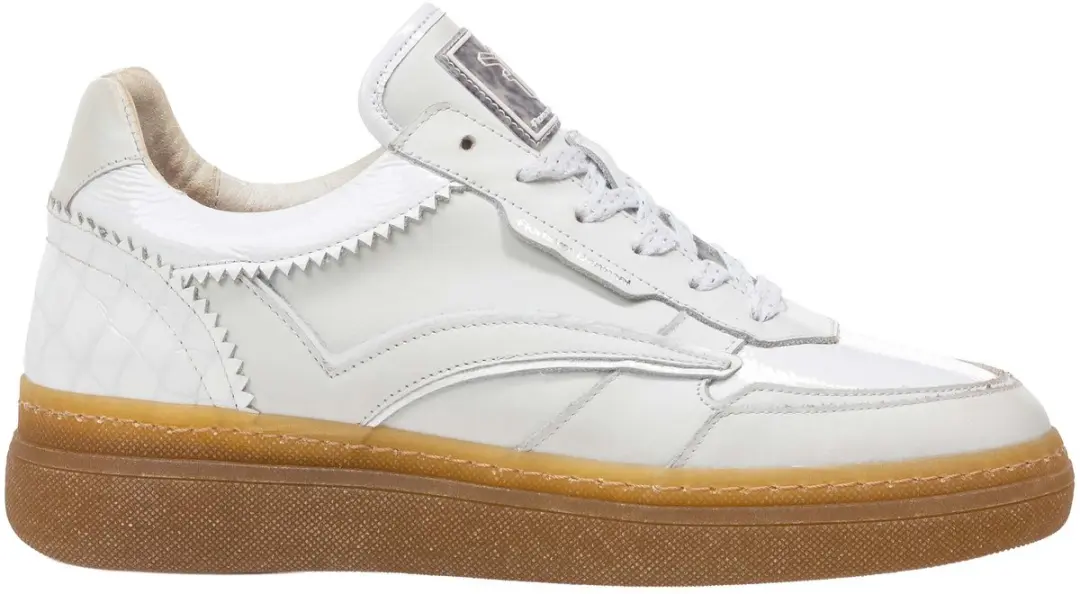 Floris van Bommel Fygi Sneakers SFW-10158 - Wit - Maat 38