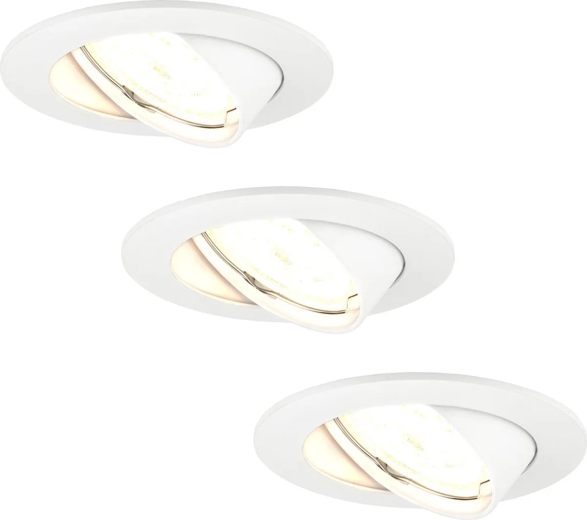 Ledvion 3X Inbouwspot Amsterdam RVS