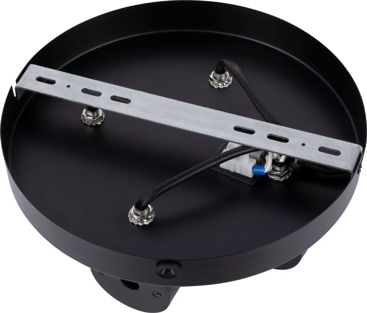 LEDVION LED Plafondspot 4x3W 2700K GU10 - Zwart