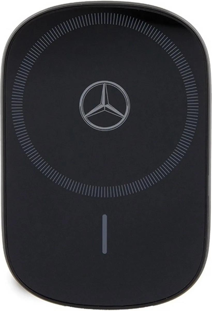 Mercedes-Benz Silver Stars MagSafe Autohouder - Zwart