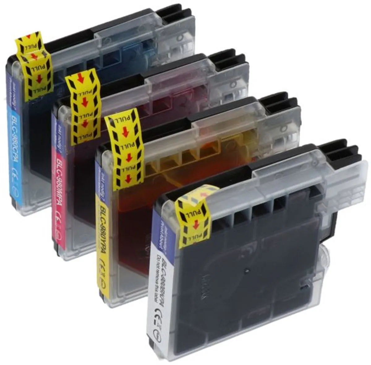 PrintAbout LC-980VALBP-PA2 Inktcartridge - 4 Kleuren - 50.5ml