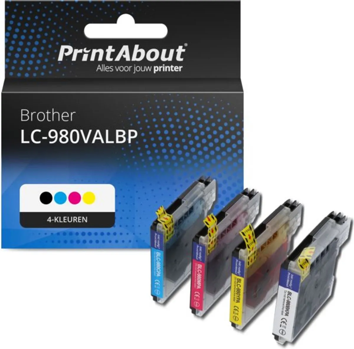 PrintAbout LC-980VALBP-PA2 Inktcartridge