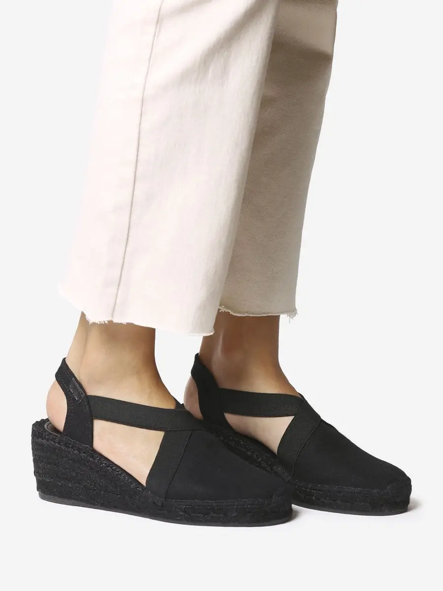 Toni Pons Fabi Wedge Espadrilles Zwart EU 37 Vrouw