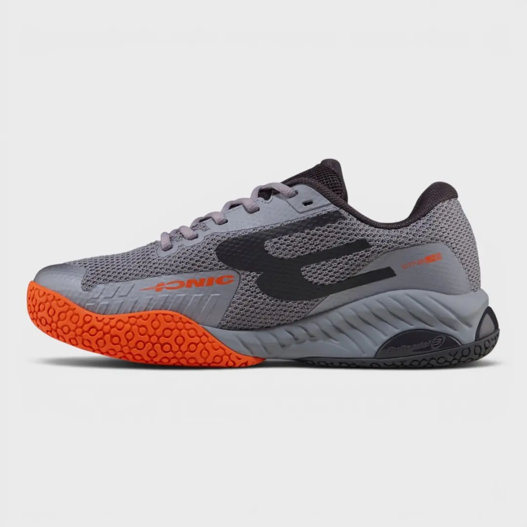 Bullpadel Ionic 26i Heren Padelschoen 43 - Oranje/Zilver - afbeelding 5 van 6