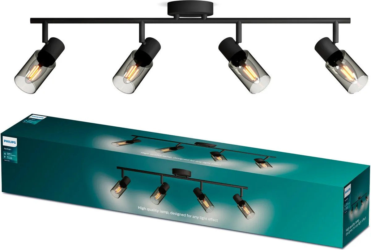 Philips Palms Spot Plafondspot 4x25W