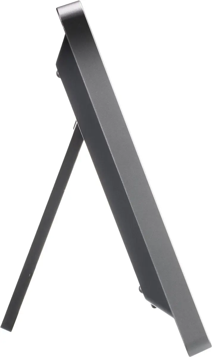Bresser Kienzle Jumbo NEO LCD Wandklok met Weerstation - Grijs
