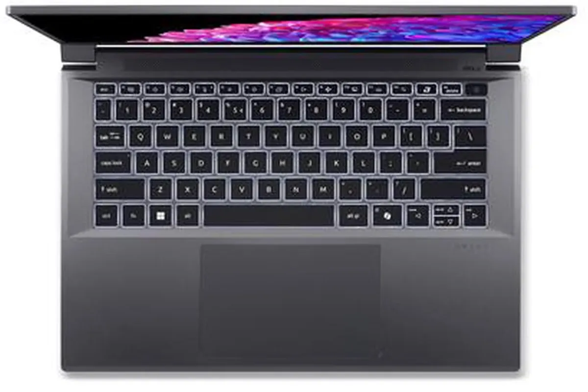 Acer Swift Go 14 AI SFG14-64-R6MM Laptop - 32GB RAM 1TB SSD - Zilver