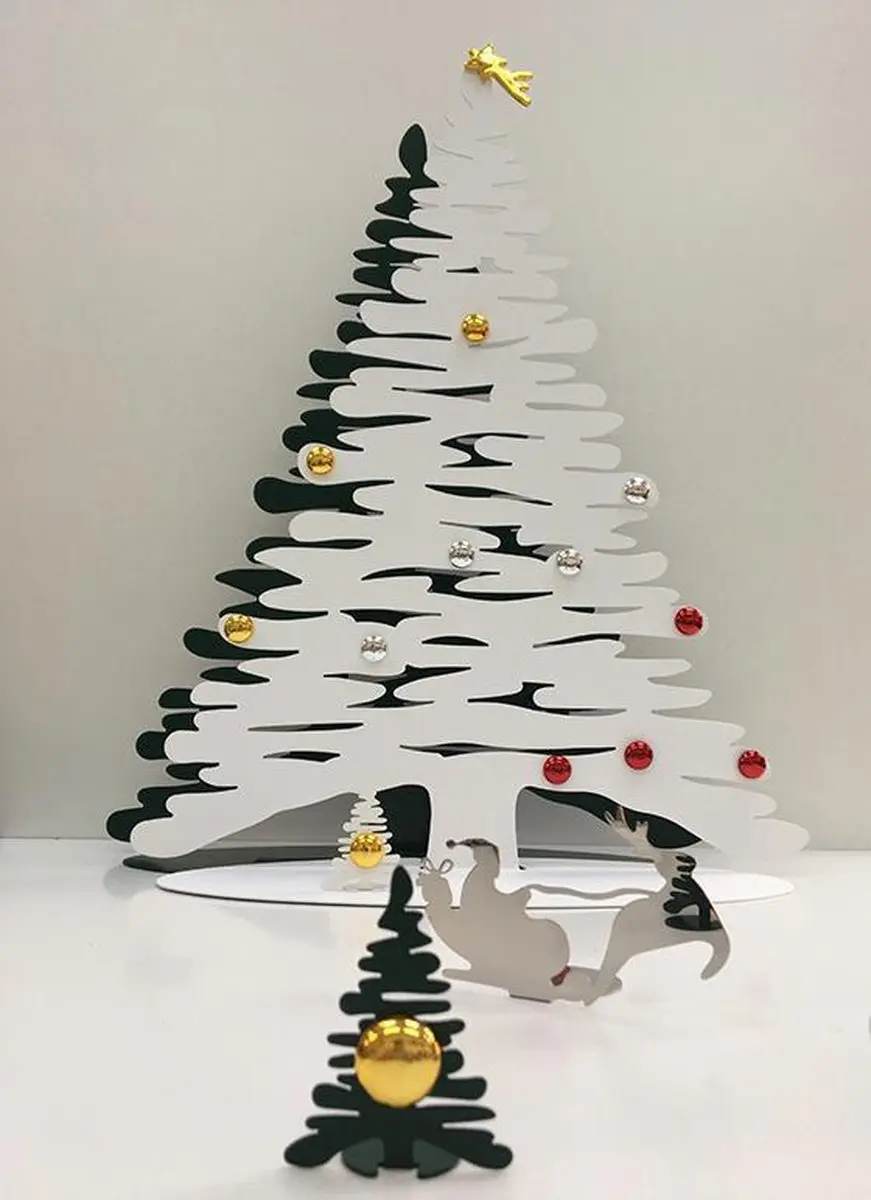 Alessi Bark Kerstboom 55cm - Wit - afbeelding 6 van 6