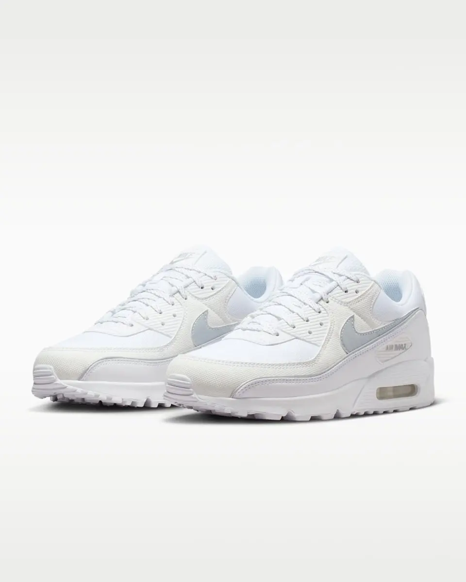"Nike Nike Air Max 90 Premium ""White Metallic Silver Reflective""