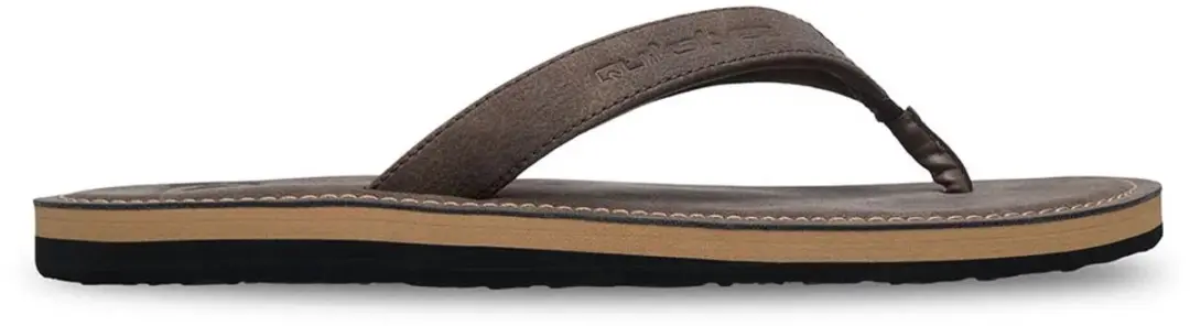 Quiksilver Molokai Nubuck 26 Slippers Bruin EU 40 Man