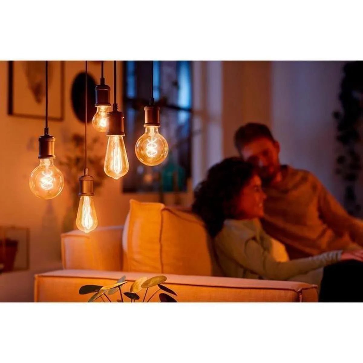 Philips Pendel Goud Hanglamp - Kleurenmix