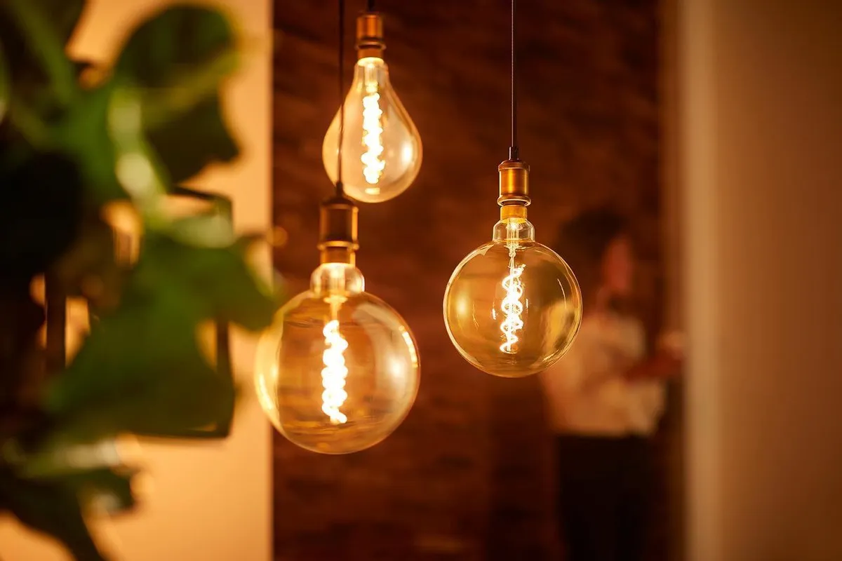 Philips Pendel Goud Hanglamp - Kleurenmix