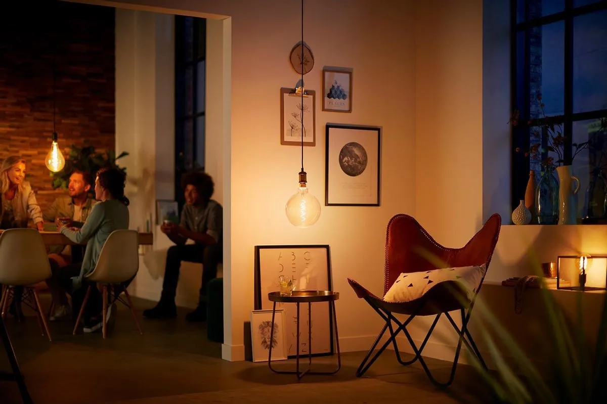 Philips Pendel Goud Hanglamp - Kleurenmix
