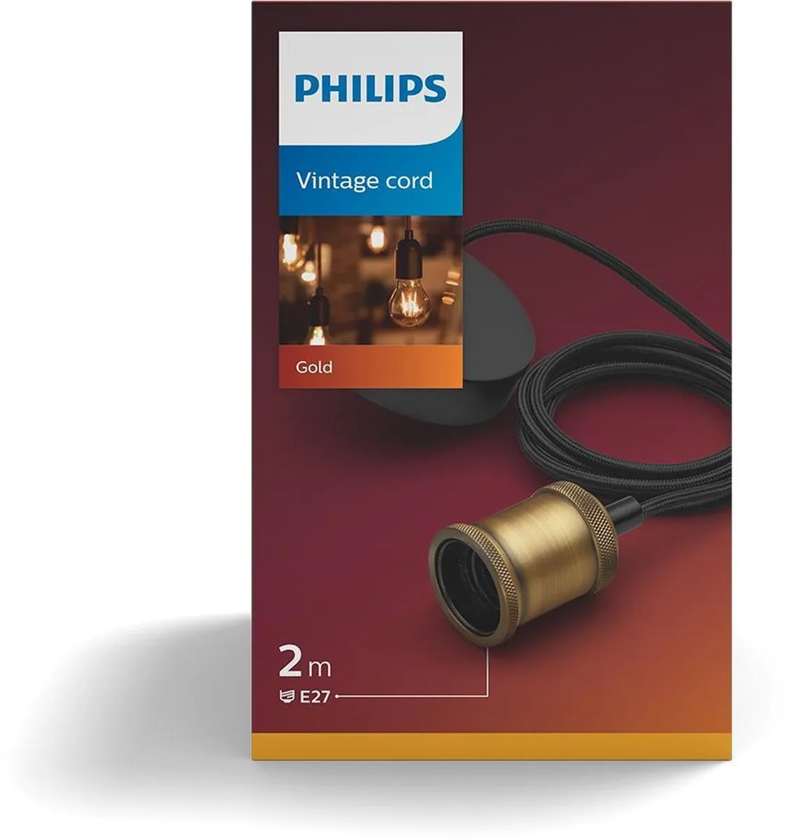 Philips Pendel Goud Hanglamp - Kleurenmix