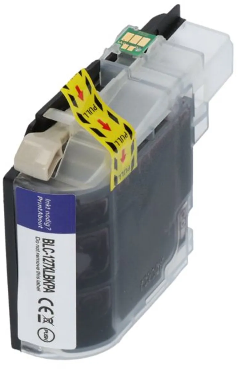 PrintAbout LC-127XLBK Inktcartridge Zwart