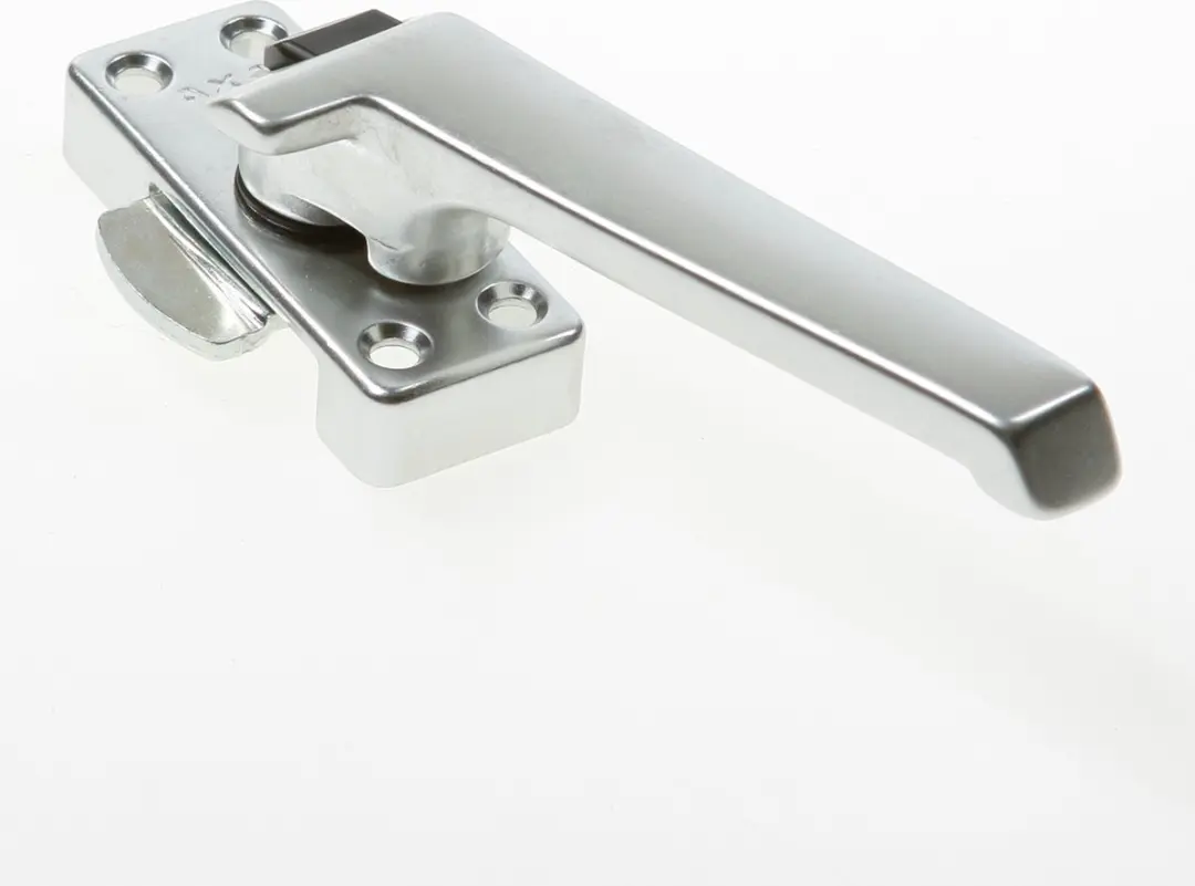 AXA Raamsluiting (model 3308) Aluminium: Afsluitbaar met drukknop, rechts naar b