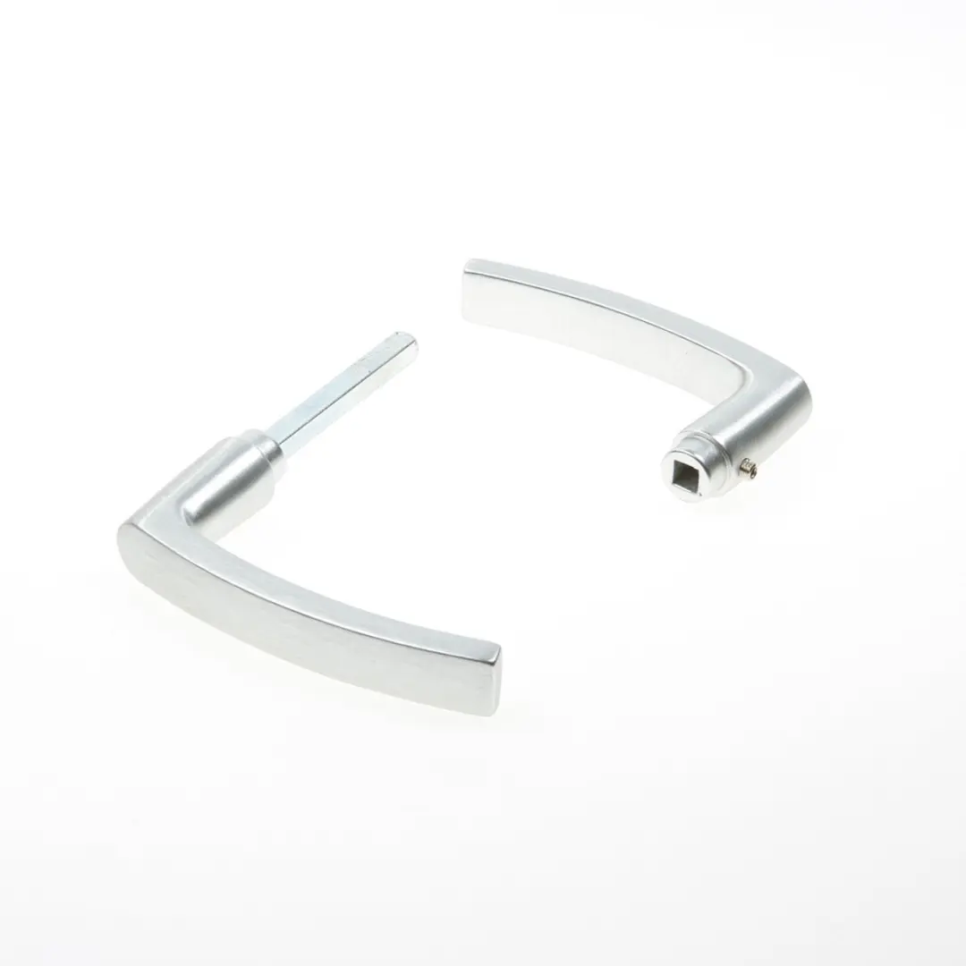 AXA 6164 Deurkruk Blokmodel - 38-54mm - Profielcilinder - Aluminium - afbeelding 4 van 5