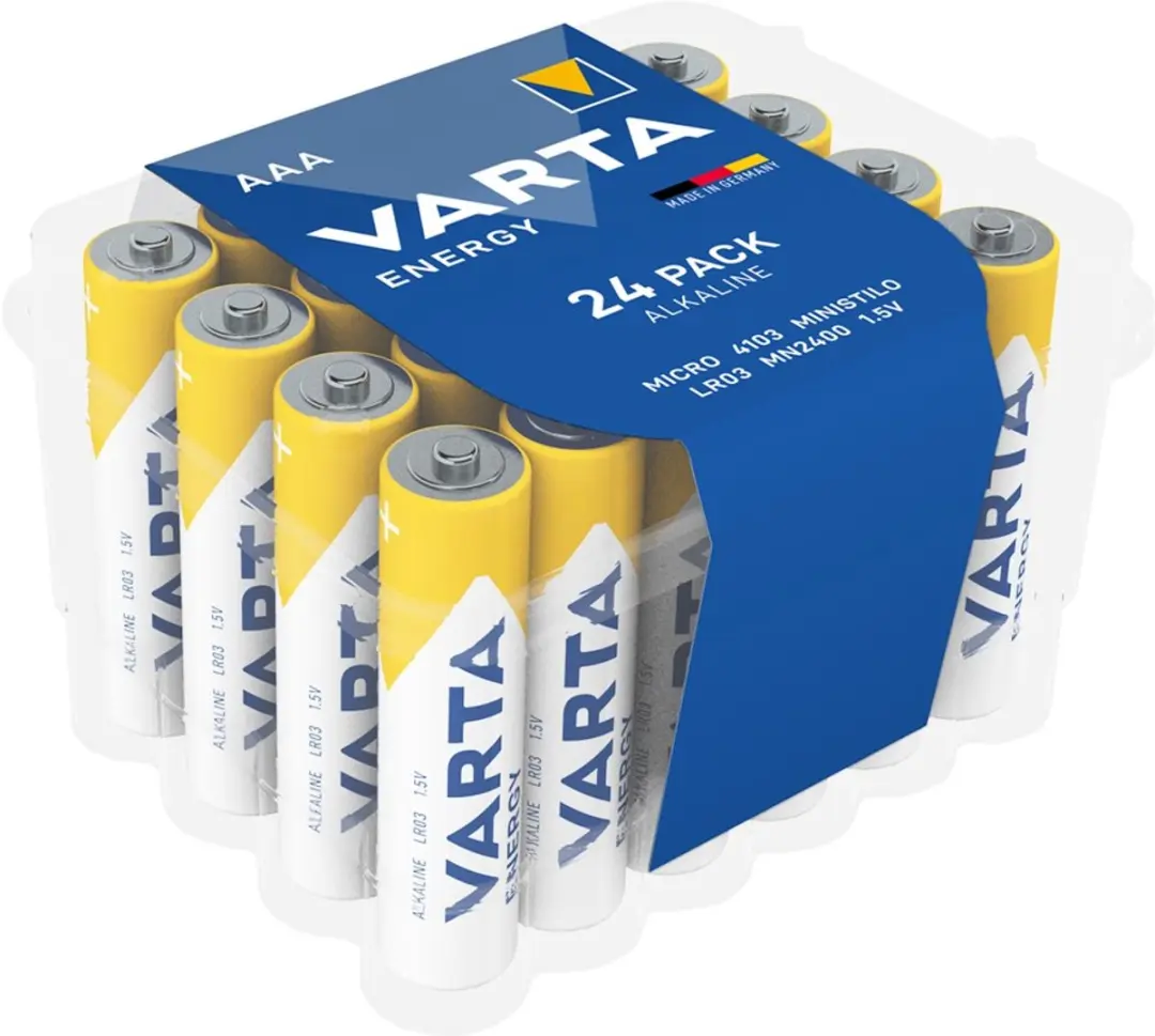 Varta Energy AAA Batterijen 1000mAh - 24 Stuks
