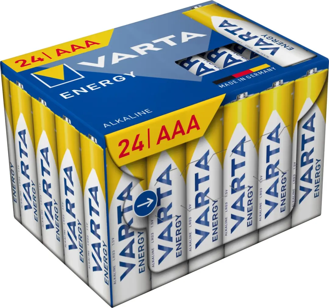 Varta Energy AAA Batterijen 1000mAh - 24 Stuks