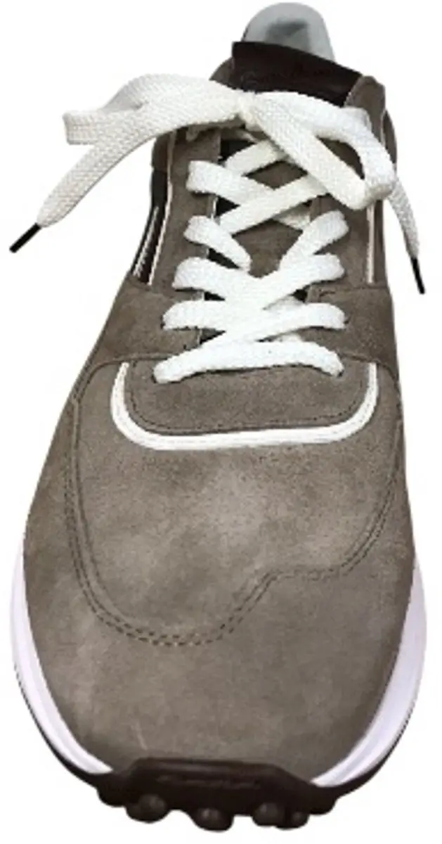 Floris Van Bommel Sfm-10223 Noppi Sneakers - Leer - Heren - Beige - Maat 40⅔