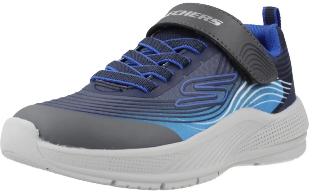 Skechers Microspec Advance Schoenen - EU 33 - Blauw