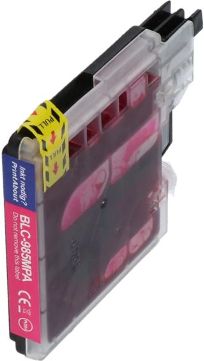 PrintAbout LC-985M Inktcartridge Magenta - Brother