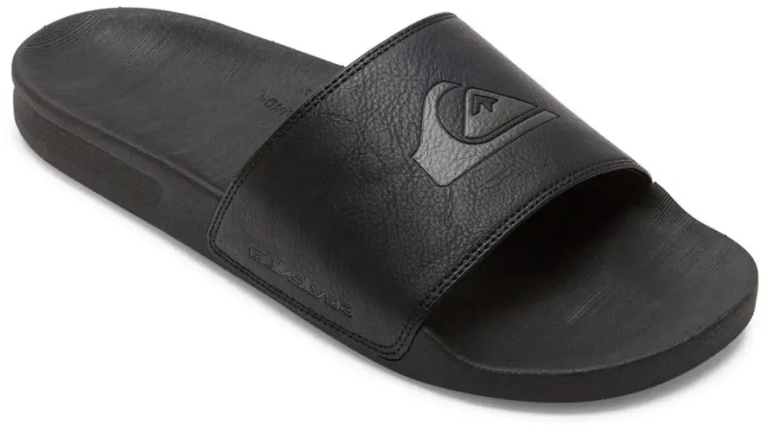 Quiksilver Rivi Nubuck Slippers Zwart EU 45 Man