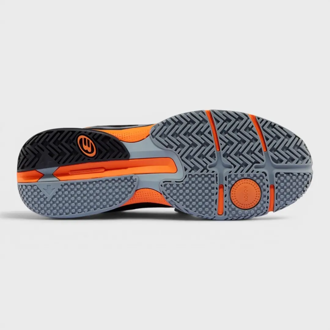 Bullpadel Hybrid Fly 26i Heren Padelschoen - 40 - Zwart - afbeelding 3 van 6