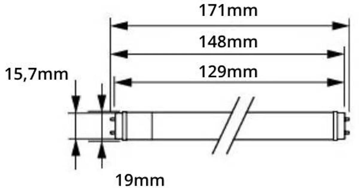 Philips Master LED T5 7W 1050lm Koel Wit - 55cm