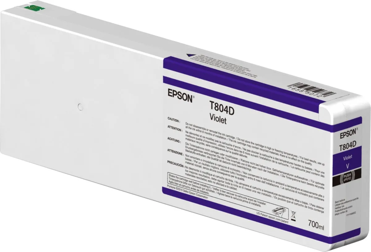 Epson C13T804D00 Inktcartridge Violet