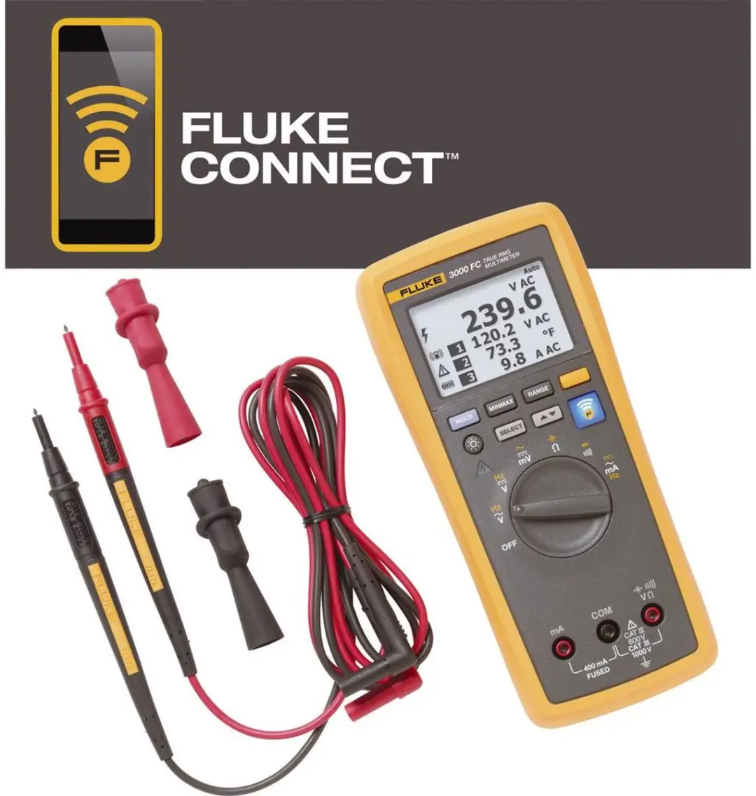 Fluke FLK-3000 FC Digitale Multimeter - Grafisch display