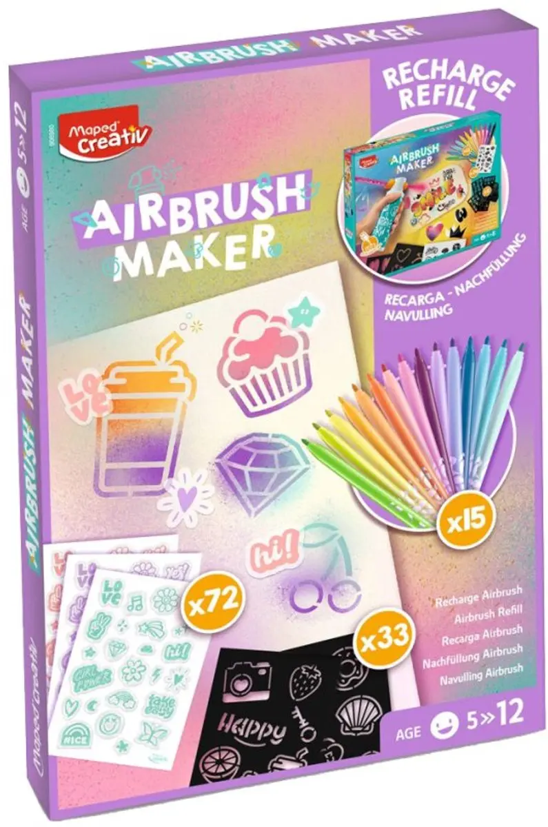 Maped Creativ Airbrush Navulset