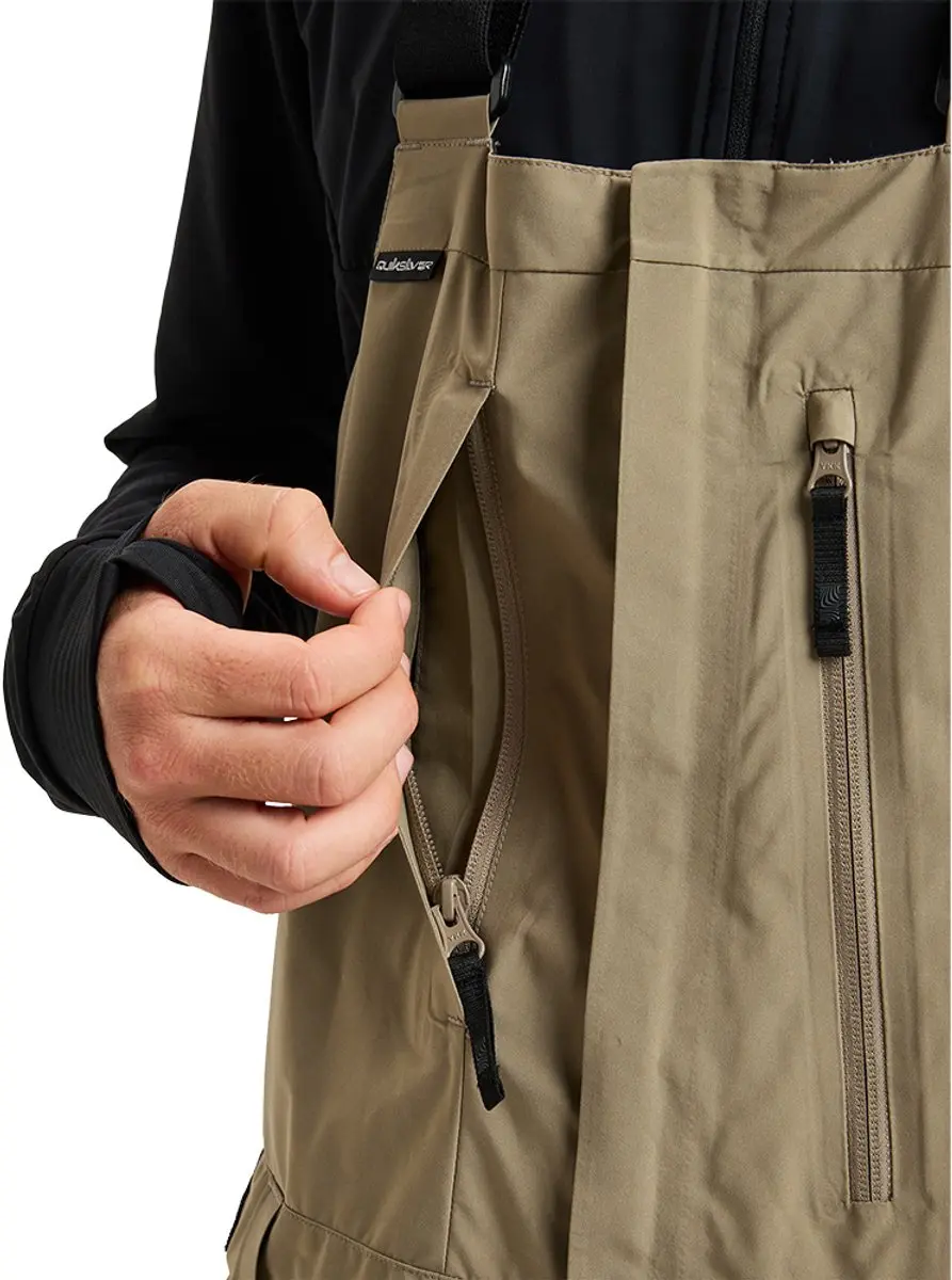 Quiksilver Altostratus Stret Gore-Tex Overall - S - Fallen Rock