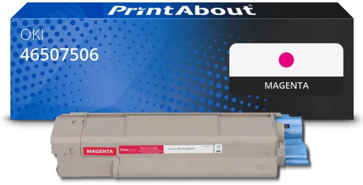 PrintAbout OKI 46507506 Toner Magenta
