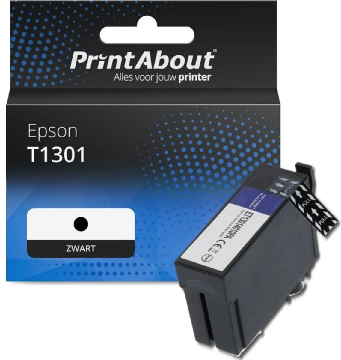PrintAbout Epson T1301-PA Inktcartridge Zwart - XL