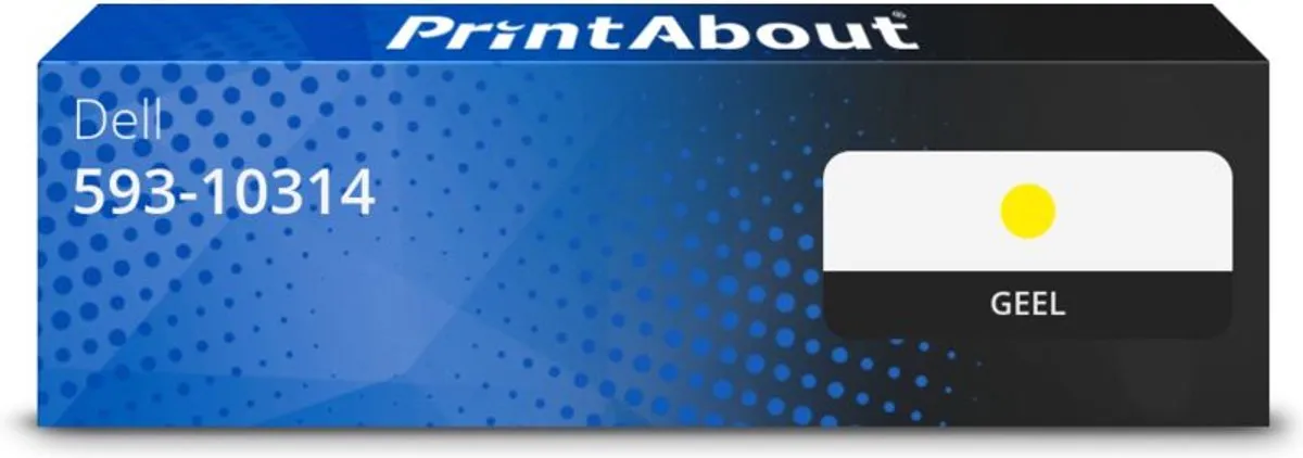 PrintAbout 593-10314-PA Toner Geel