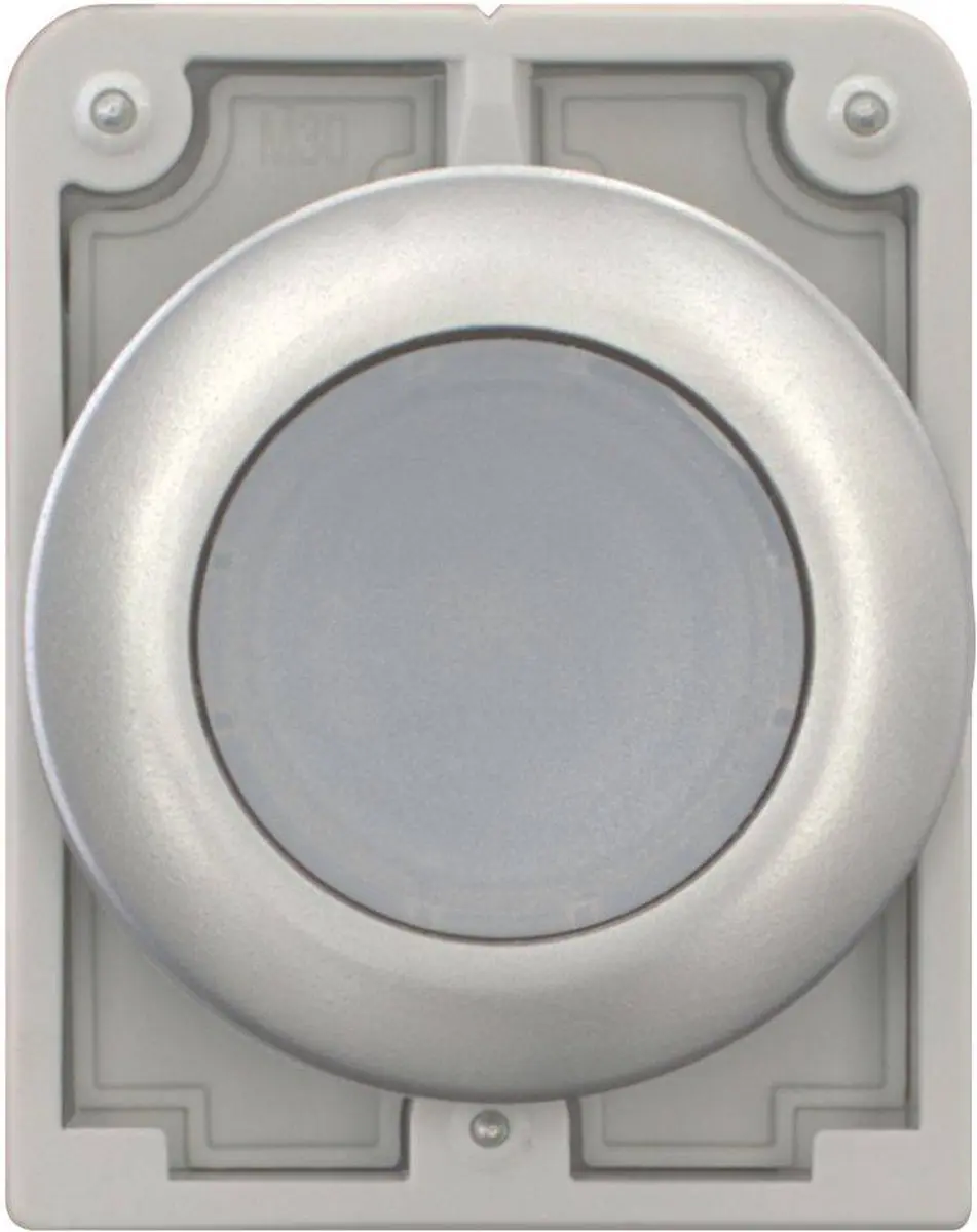 Eaton 182950 M30C-FDRL-W Drukschakelaar - Verchroomd Wit