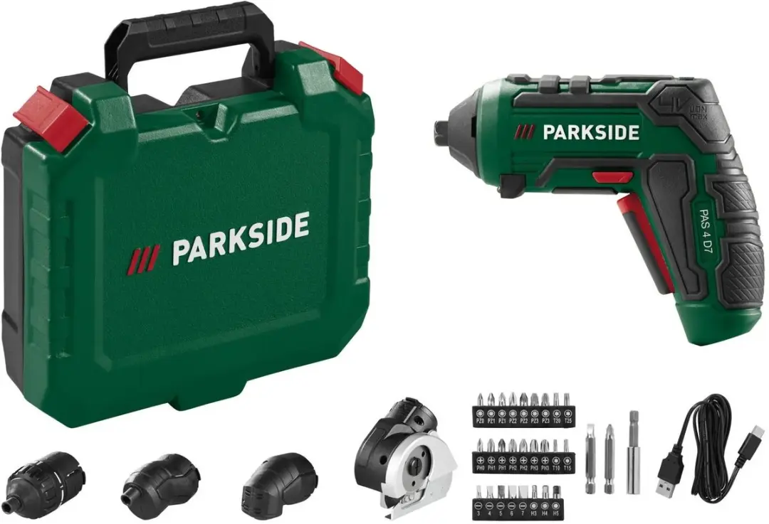 PARKSIDE 4V Accu Schroevendraaier - 1 Accu - afbeelding 2 van 6