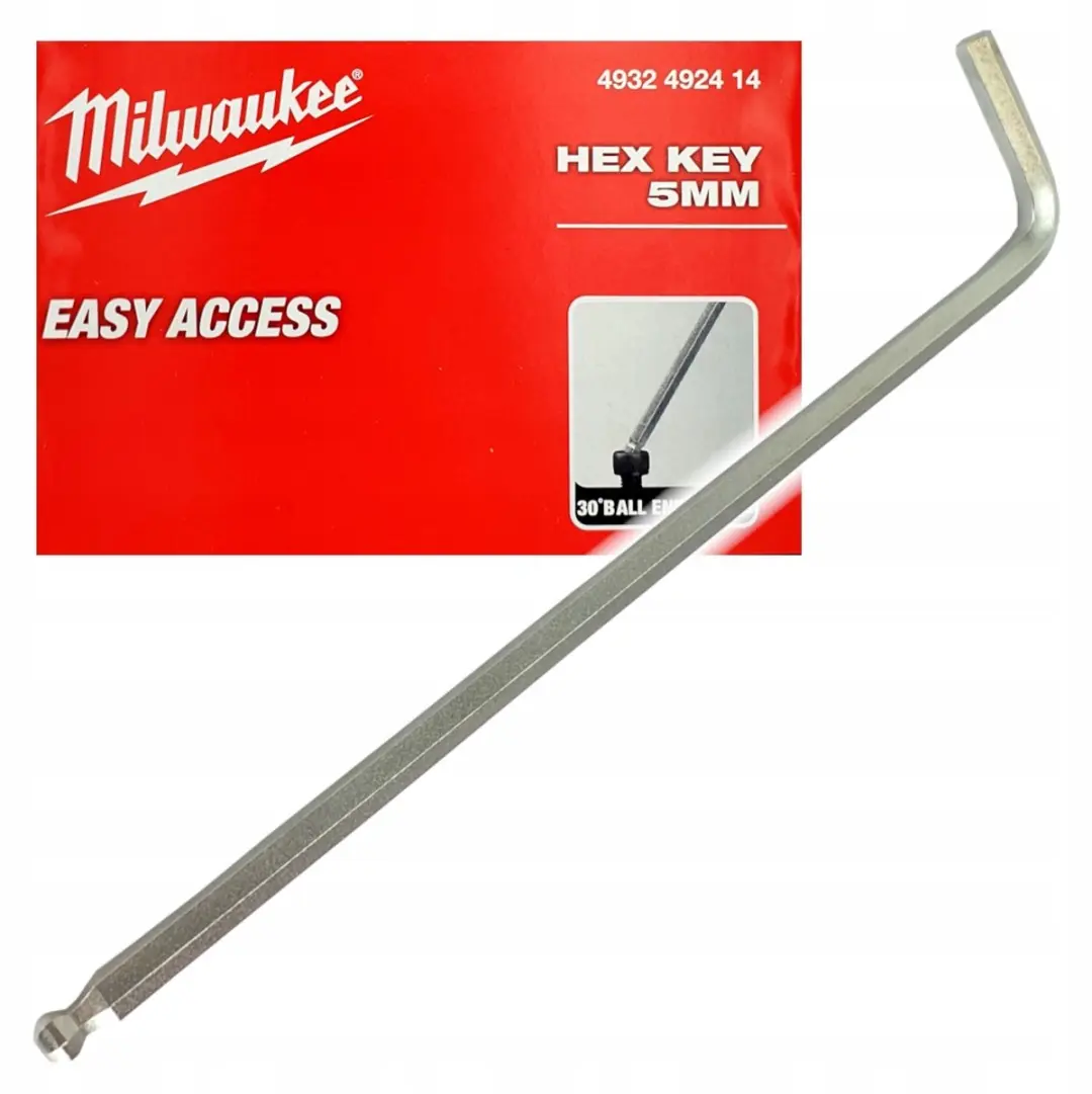 Milwaukee Inbussleutel 5 mm x 163 mm
