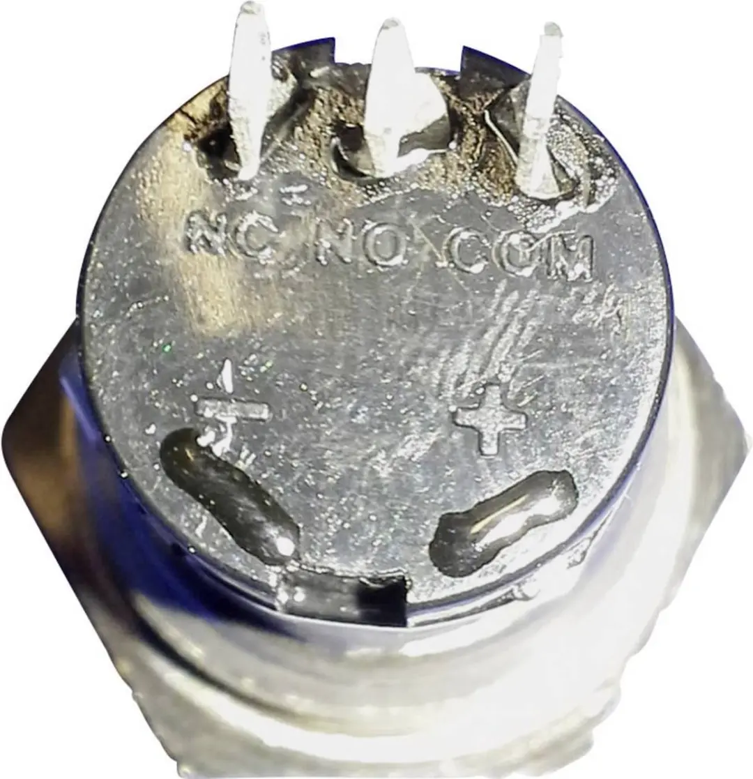 Renkforce RF-4707810 Belknop 1-voudig - RVS - afbeelding 2 van 3