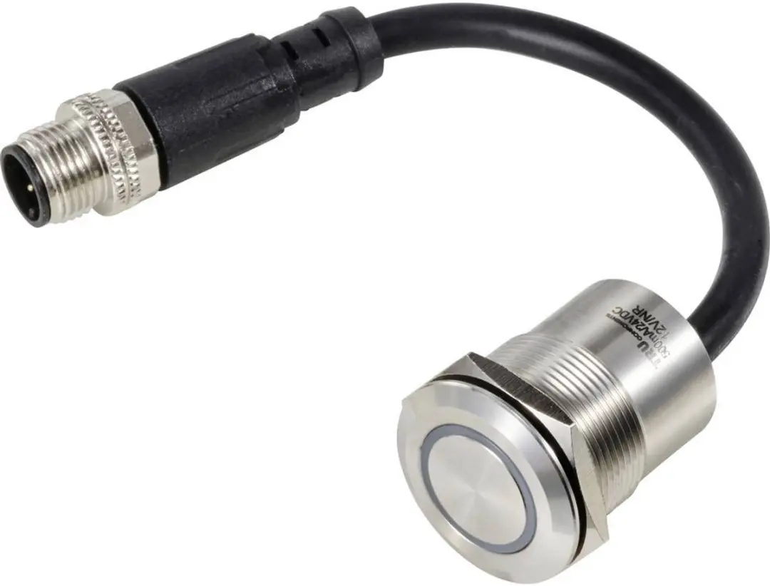 Tru Components TC-PS223P10YSSG12T M12 Connector
