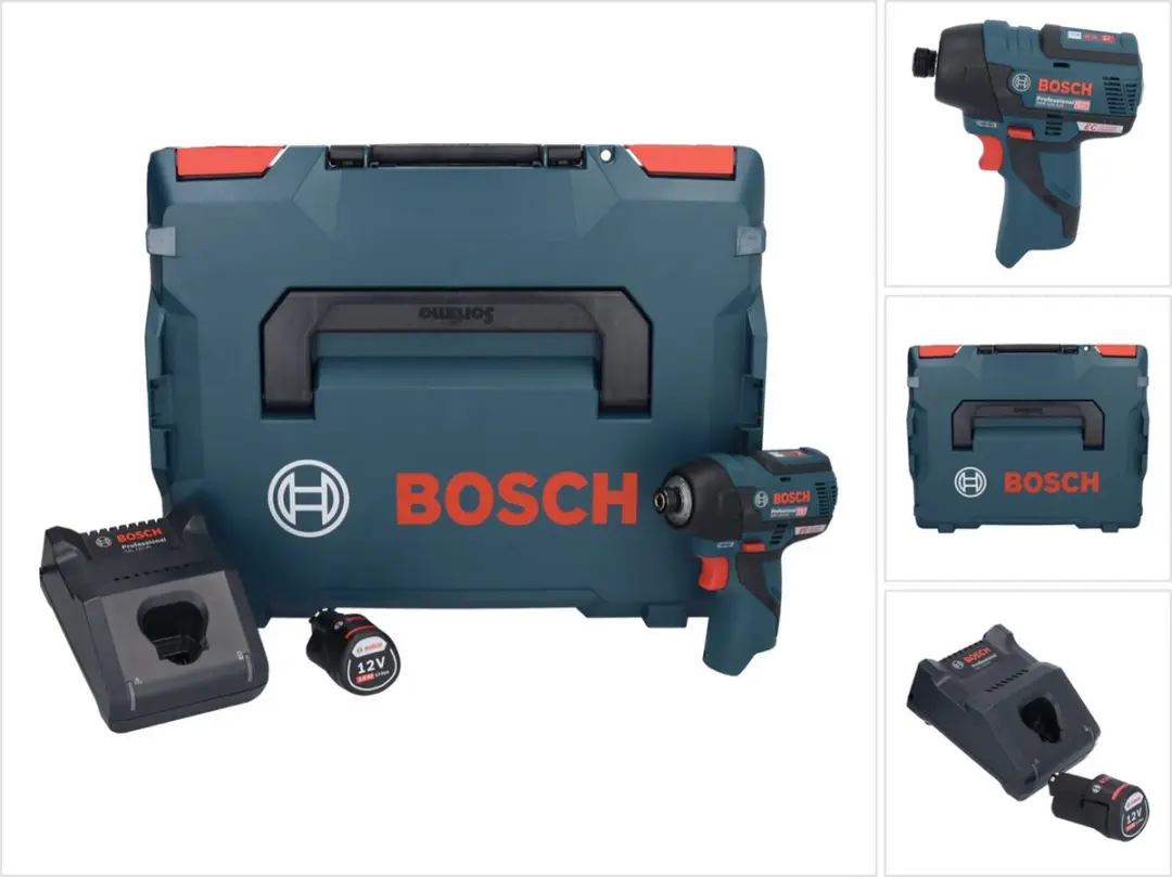 Bosch GDR 12V-110 Professionele accu-slagmoersleutel 12 V 110 Nm 1/4" borstelloo