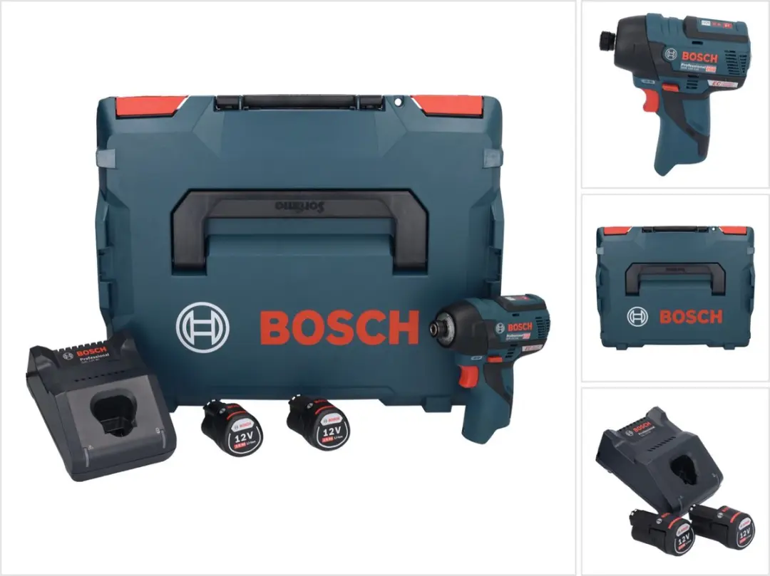 Bosch GDR 12V-110 Professionele accu-slagmoersleutel 12 V 110 Nm 1/4" borstelloo