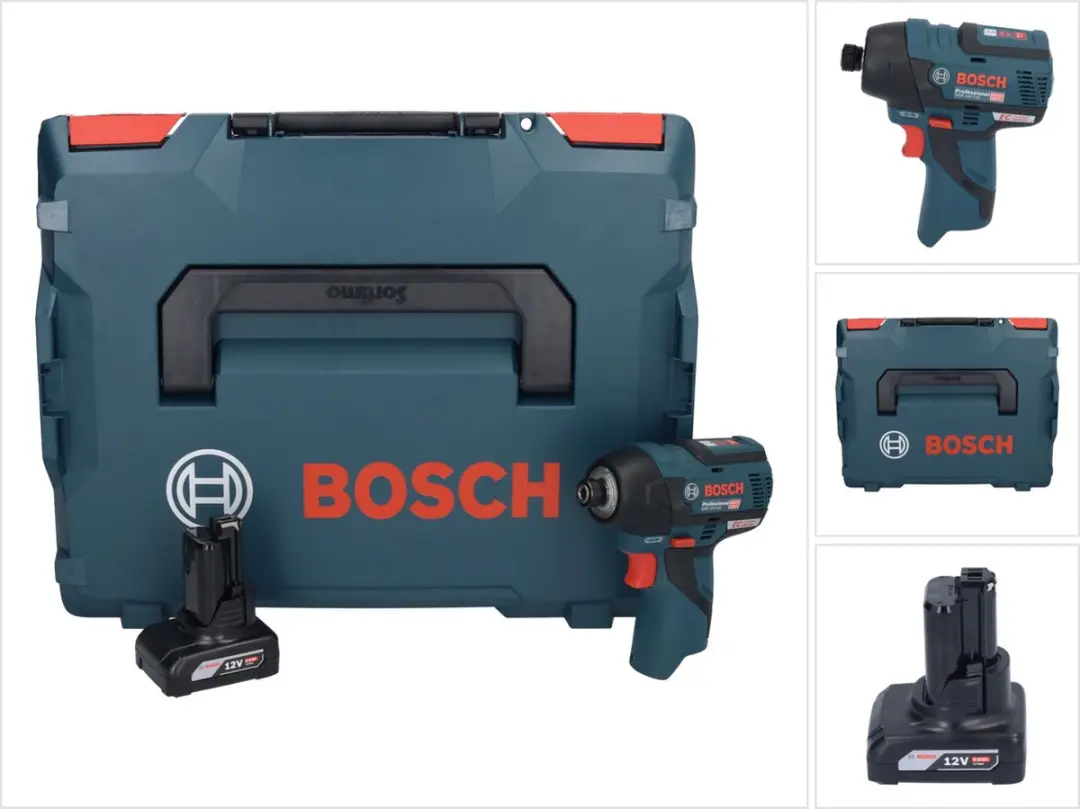 Bosch GDR 12V-110 Professionele accu-slagmoersleutel 12 V 110 Nm 1/4" borstelloo