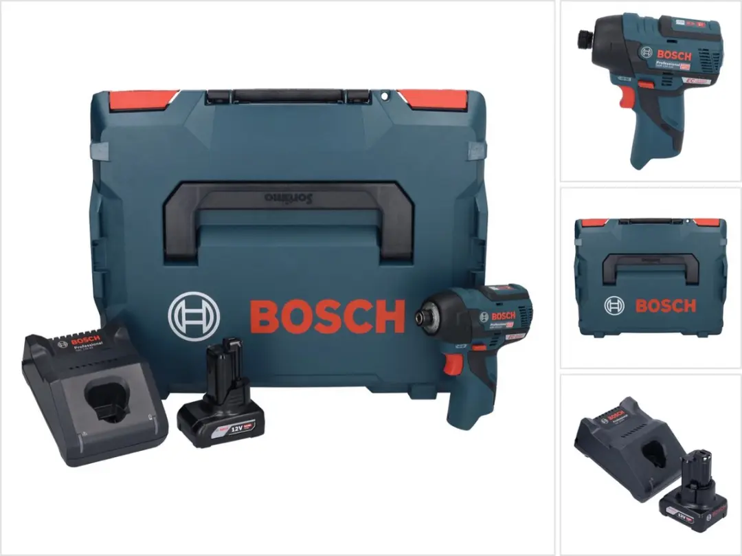 Bosch GDR 12V-110 Professionele accu-slagmoersleutel 12 V 110 Nm 1/4" borstelloo