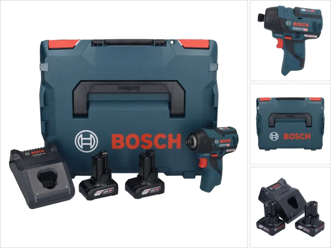 Bosch GDR 12V-110 Professionele accu-slagmoersleutel 12 V 110 Nm 1/4" borstelloo