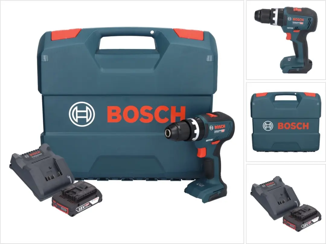 Bosch GSB 18V-55 Professionele accu klopboormachine 18 V 55 Nm borstelloos + 1x