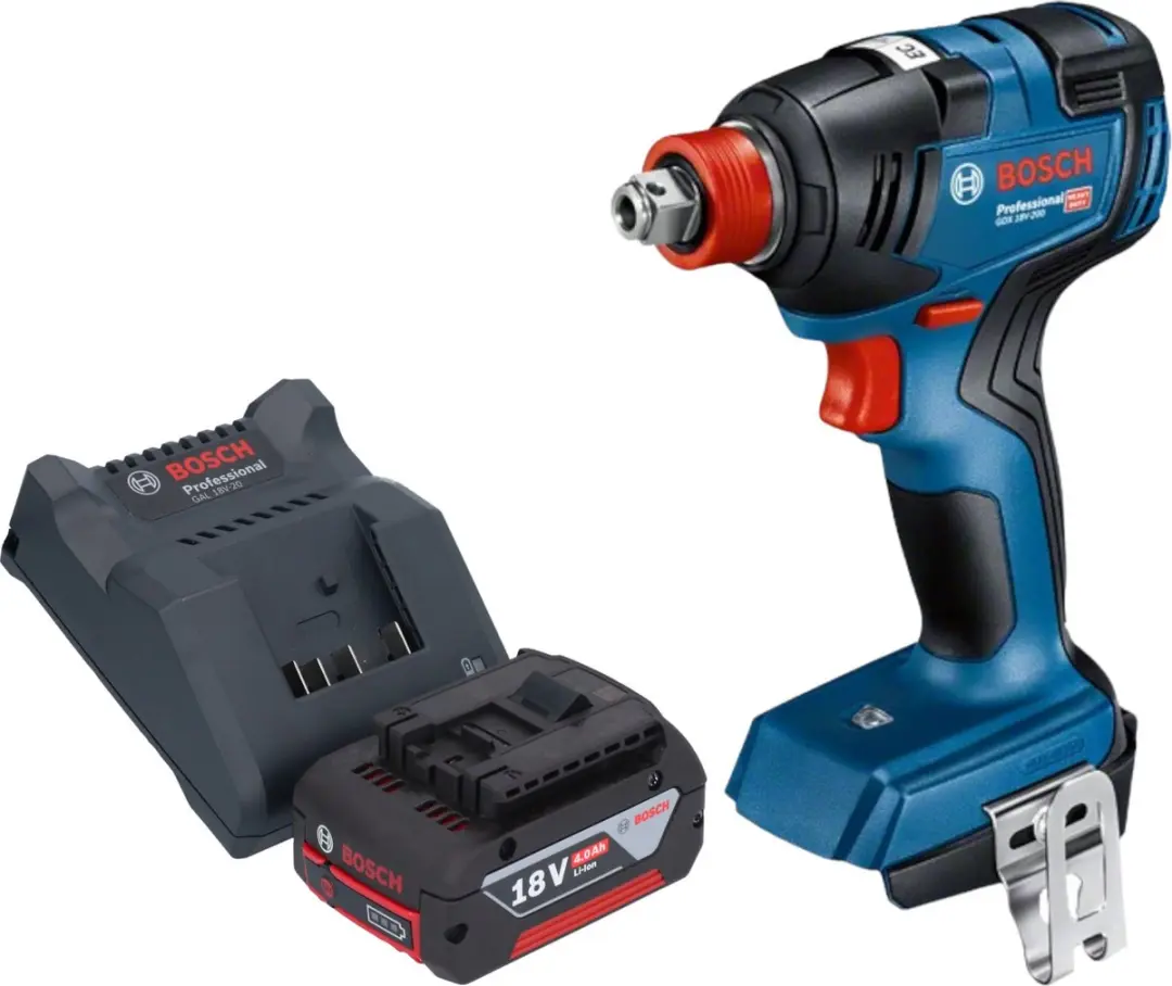 Bosch GDX 18V-200 Professionele accu-slagmoersleutel 18 V 200 Nm borstelloos + 1