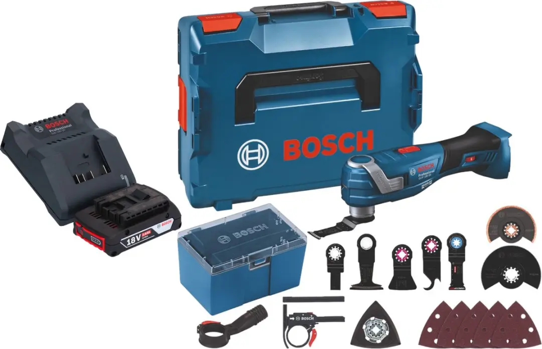 Bosch GOP 18V-34 Profi-snoerloze Multi-Cutter 18 V Starlock Plus + 1x accu 2.0 A